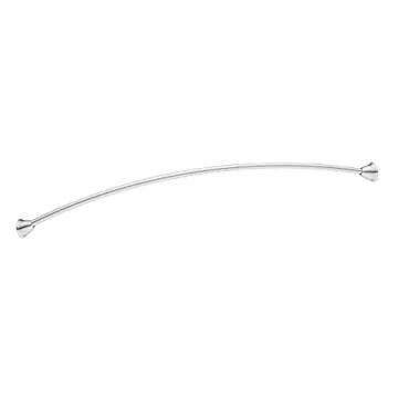 Stylish Moen Curved Shower Curtain Rod for Modern Bathrooms