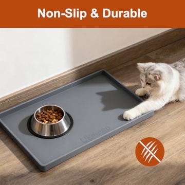 Ukeetap Extra Thick Waterproof Silicone Mat - Non-Slip & Durable