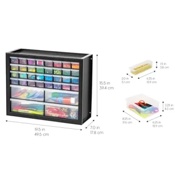 36 Drawer Screw Organizer for Crafts & Hardware