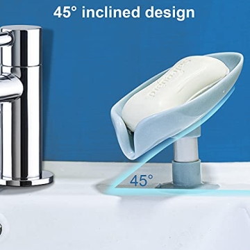 LBshmao 2 Pack Self-Draining Soap Dish Holder for Shower
