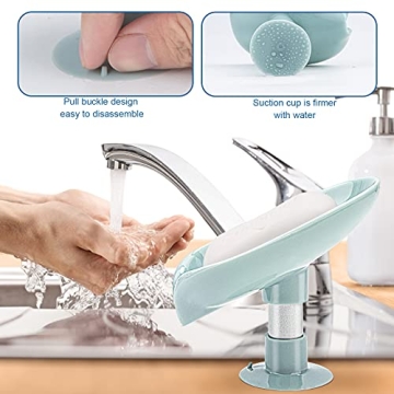 LBshmao 2 Pack Self-Draining Soap Dish Holder for Shower