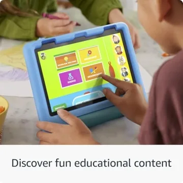 Amazon Fire HD 8 Kids Tablet - Ages 3-7, Blue