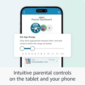 Amazon Fire HD 8 Kids Tablet - Ages 3-7, Blue