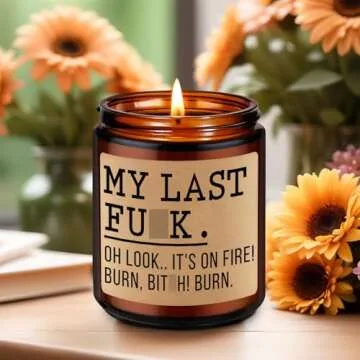 Fairy's Gift Candles, Cool Presents, Funny Relaxation Gifts for Women Men Coworker Friend Boss - Cool Birthday Fun Presents for Her Mom - Valentines, Office, Relaxing Gifts for Women Nerd Cousin