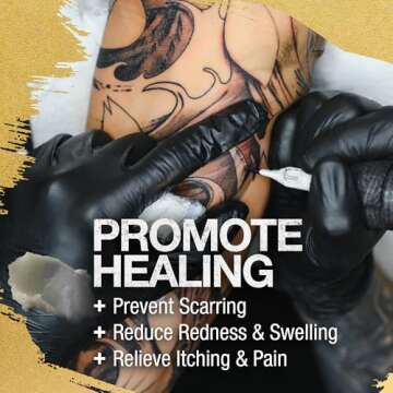 Ebanel All Natural Tattoo Aftercare Balm, 3 Oz