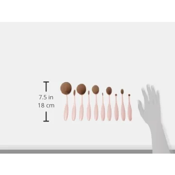 Vanity Planet Pucker-Up Pink 10-Piece Makeup Brush Kit