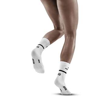 The Run Socks Mid Cut 4.0, White, Women, IV