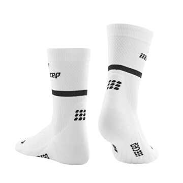 The Run Socks Mid Cut 4.0, White, Women, IV