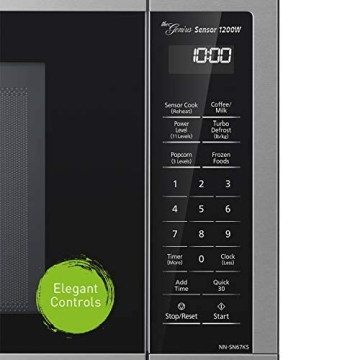 Panasonic Genius Microwave NN-SN68KS 1.2 Cu. Ft. - Stainless Steel
