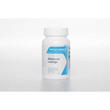 Fast-Acting Sugar-Free Melatonin Lozenges for Sleep Support