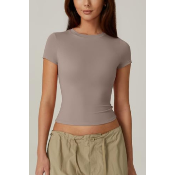 QINSEN Women's Slim Fit Comfort T-Shirt - Soft & Versatile