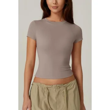 QINSEN Women's Slim Fit Comfort T-Shirt - Soft & Versatile