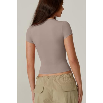 QINSEN Women's Slim Fit Comfort T-Shirt - Soft & Versatile