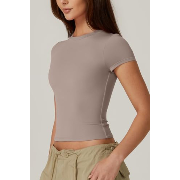 QINSEN Women's Slim Fit Comfort T-Shirt - Soft & Versatile