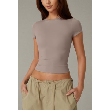 QINSEN Women's Slim Fit Comfort T-Shirt - Soft & Versatile