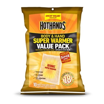 HotHands Super Warmers - 18 Hours of Odorless Heat