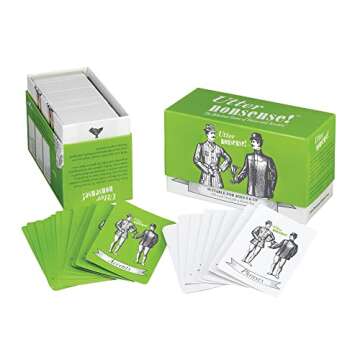 PlayMonster Utter Nonsense Family Edition - The Game of Funny Voices and Accents! Blue