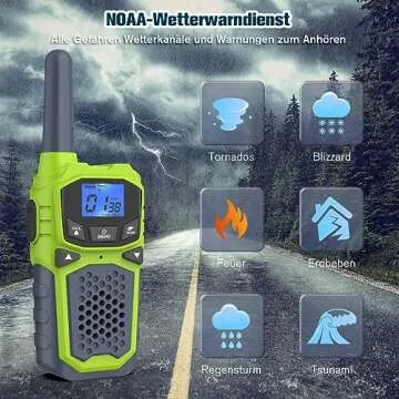 Walkie Talkies for Kids,Long Range 2 Way Radio 22CH VOX,Birthday Gift,Family Walkie Talkie for Camping Hiking Indoor Outdoor，Toys Gifts for 6-12 Years Old Boys Girls（No Batteries）