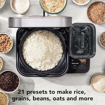 KitchenAid 8-Cup Grain and Rice Cooker with Integrated Scale