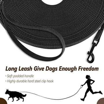 Lynxking Durable Dog Training Leash 15ft 30ft 50ft