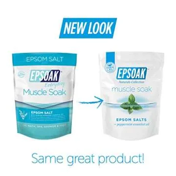 Epsoak Scented Epsom Salt Bundle - Sleep Formula 2 lbs. & Muscle Soak 2 lbs.