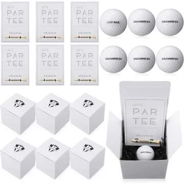 Golf Groomsman Proposal Gift Box Set - 6 Sets