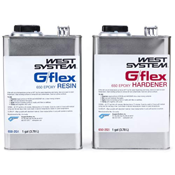 West System 650-2G G/Flex 2 Gal Kit - Durable Epoxy for All Projects
