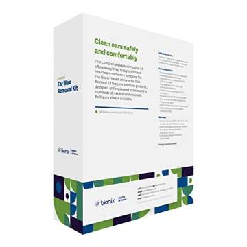 Bionix – Earwax Removal Kit, Helps Remove Wax Buildup, For Safe Earwax Removal, Comfortable, Convenient & Easy-to-Use, Ideal for Healthcare Consumers, Flexible (17 Piece Kit)