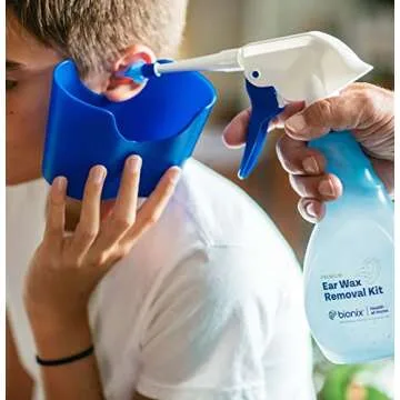 Bionix – Earwax Removal Kit, Helps Remove Wax Buildup, For Safe Earwax Removal, Comfortable, Convenient & Easy-to-Use, Ideal for Healthcare Consumers, Flexible (17 Piece Kit)