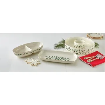 Lenox Holiday Chip & Dip Set for Entertaining