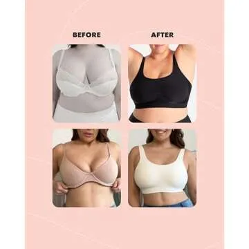 SHAPERMINT Wireless Bra - Comfort & Support for Women