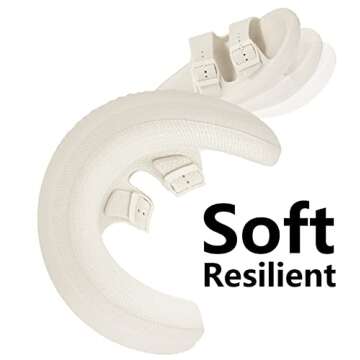 Weweya White Slides Sandals for Women and Men Beige Men Size 7 7.5 8 Women Size 8 8.5 9