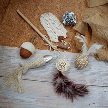 Jumpaws Premium Catnip and Silvervine Toy Pack for Cats