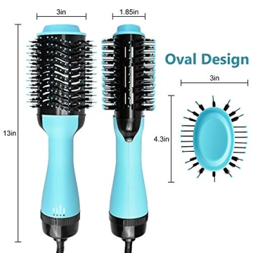 HIPPIH Multifunctional Hair Dryer Brush for Effortless Styling