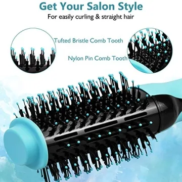 HIPPIH Multifunctional Hair Dryer Brush for Effortless Styling