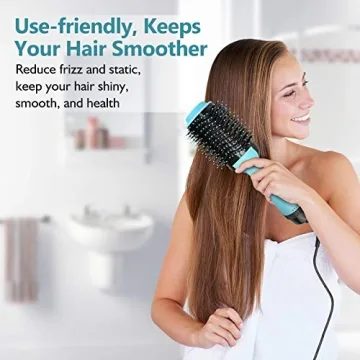 HIPPIH Multifunctional Hair Dryer Brush for Effortless Styling