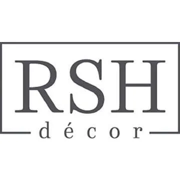 RSH DECOR: 6-Pack Pillow Set | All-Weather Spun Fabric | Water & Fade-Resistant | 17" Square, 20" x 12" Lumbar, 20" x 6" Neck Roll Pillows | Outdoor Pillows for Patio Furniture | Black & White Stripe