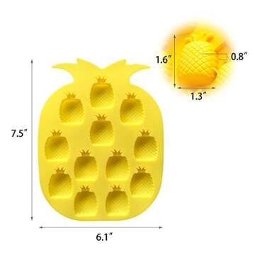Fruits Series Silicone Fondant Mold for Sweet Treats