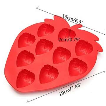 Fruits Series Silicone Fondant Mold for Sweet Treats