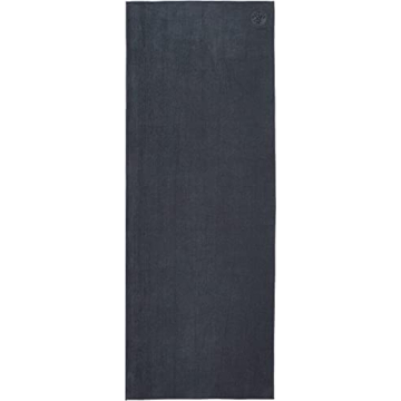 Manduka eQua Yoga Mat Towel – Absorbent, Quick Drying, Non-Slip for Yoga, Gym, Pilates, Outdoor Fi...
