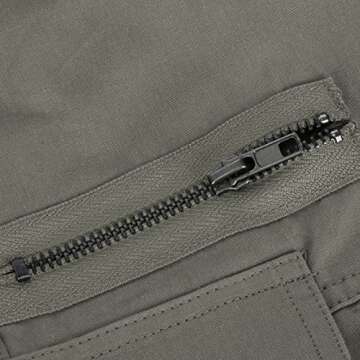 Uillui Womens Relaxed Fit Baggy Cargo Pants Y2K Teen Girls Trendy Low Waist Parachute Pants Wide Leg Trousers Hiking Pants Gray