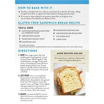 King Arthur, All-Purpose Flour, Gluten-Free Flour, Non-GMO Project Verified, Certified Kosher, 24 Ounces