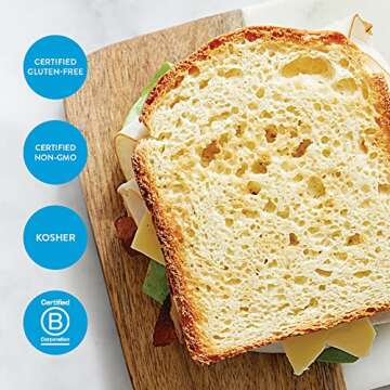 King Arthur, All-Purpose Flour, Gluten-Free Flour, Non-GMO Project Verified, Certified Kosher, 24 Ounces