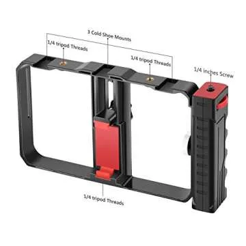 NEEWER Smartphone Video Rig - Affordable Stabilizer Grip