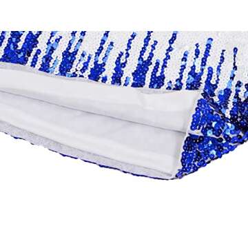 MANER Sequin Skirt for Party Night - Stretchy & Glamorous