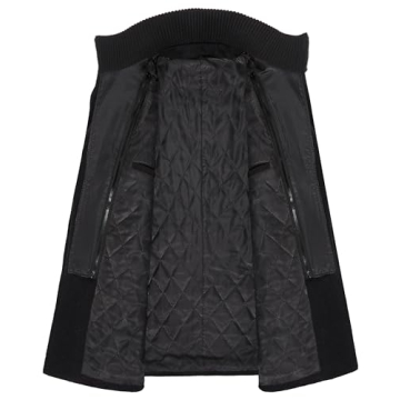 APTRO Men's Wool Pea Coat - Stylish Winter Jacket