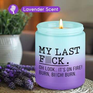 Fairy's Gift Candles, Cool Presents, Funny Relaxation Gifts for Women Men Coworker Friend Boss - Coo...