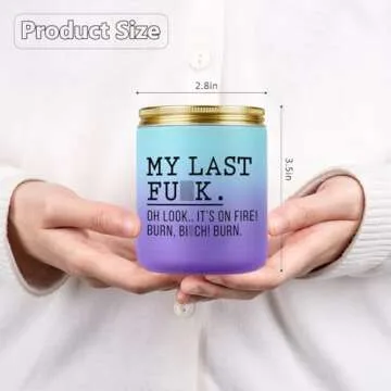 Fairy's Gift Candles, Cool Presents, Funny Relaxation Gifts for Women Men Coworker Friend Boss - Cool Birthday Fun Presents for Her Mom - Valentines Day, Office, Relaxing Gifts for Women Nerd Cousin