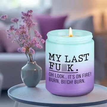 Fairy's Gift Candles, Cool Presents, Funny Relaxation Gifts for Women Men Coworker Friend Boss - Cool Birthday Fun Presents for Her Mom - Valentines Day, Office, Relaxing Gifts for Women Nerd Cousin