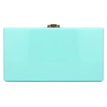 Love Acrylic Clutch, Acrylic Box Evening Clutch Bag Purse Handbag for Women Wedding Party Cocktail Handbag (Pink)
